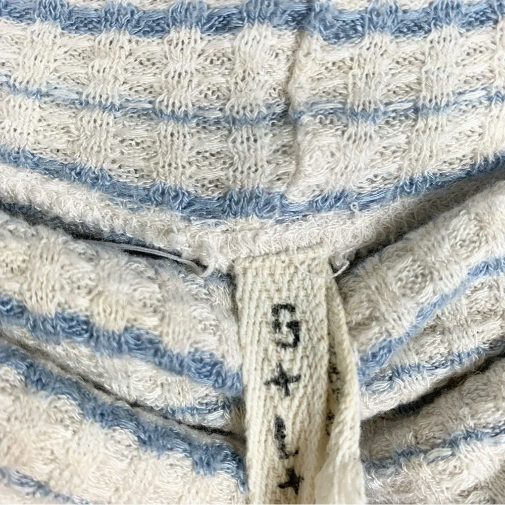 Free People Drip Thermal Cowl Neck Sweater Womens Size Large